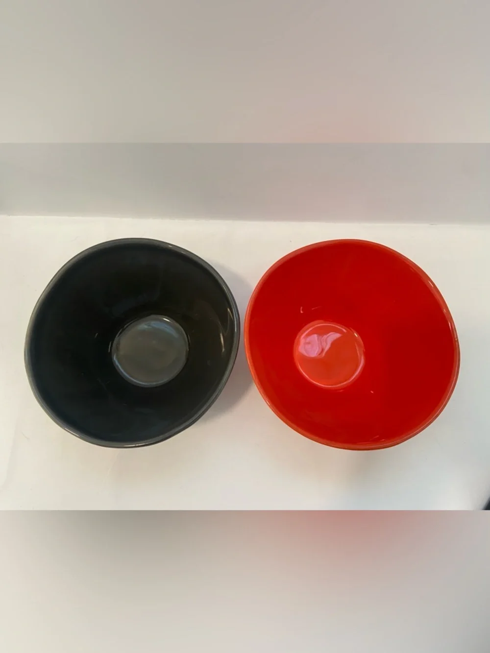 (2) Crate&Barrel rustic bowls